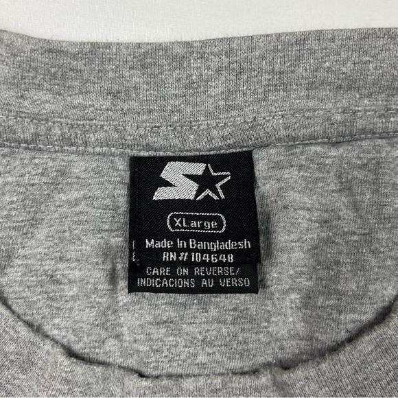 Vtg Starter Florida Gators Mens T-Shirt XL Y2K Embroidered Boxy Grey A1 - Picture 3 of 7